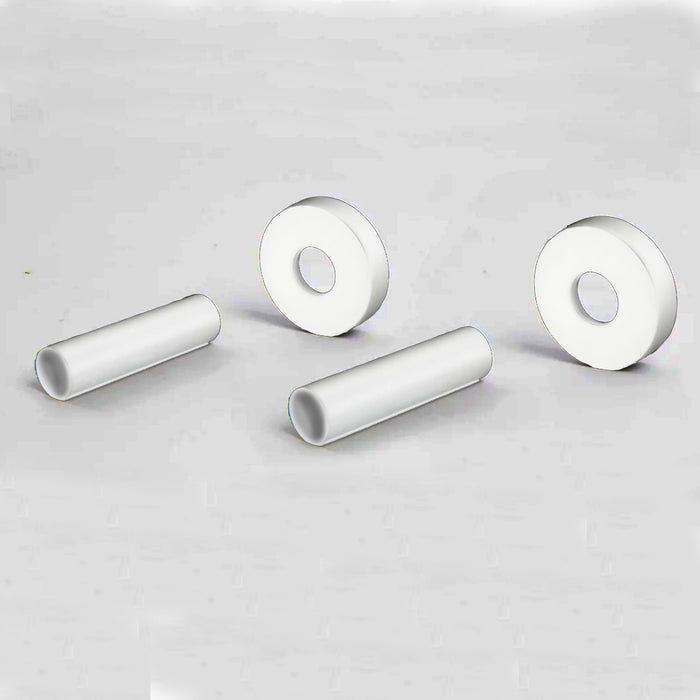 LLAVISAN L307794 Pipe cover kit, two units, with trims, gloss white finish