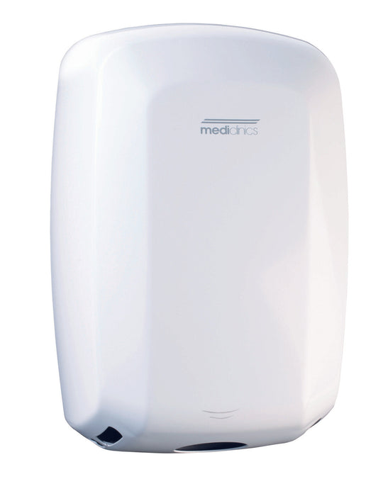 MEDICLINICS M09A-FIL MACHFLOW Secamanos Automático Acabado Blanco con Filtro Hepa