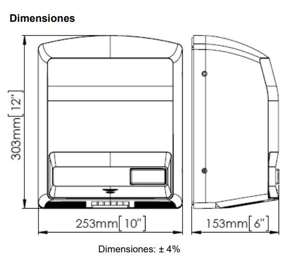 MEDICLINICS M88PLUS JUNIOR Secamanos Blanco 5 a 7 Días Mediclinics 