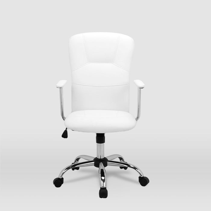 FURNITURE STYLE FS9023BL MAGALI Office Chair Imitation Leather White