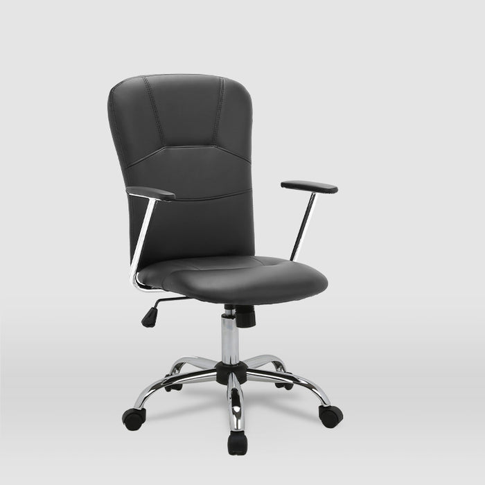 FURNITURE STYLE FS9023NG MAGALI Imitation Leather Office Chair Black