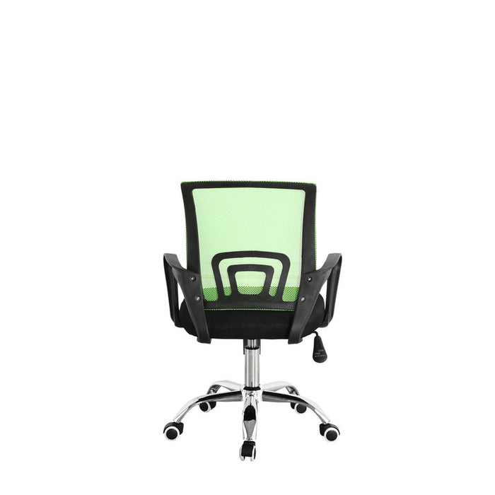 FURNITURE STYLE FS1156VR MARTINA Textile Study Chair Color Green