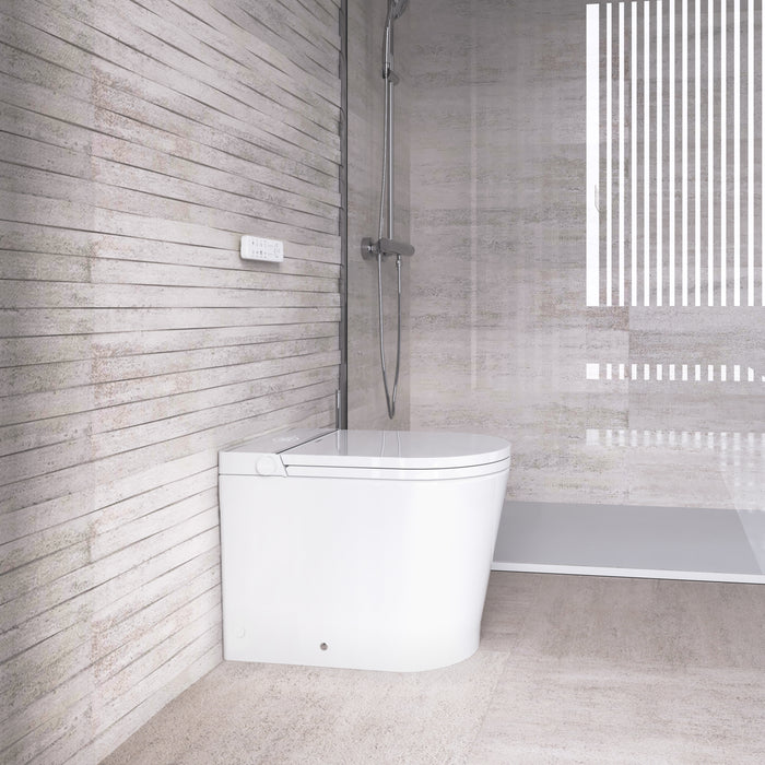 MIZUBATH HNMRADA0010024 RADA+ Inodoro Inteligente Rimless BTW Cisterna Integrada Display Electrónico Blanco