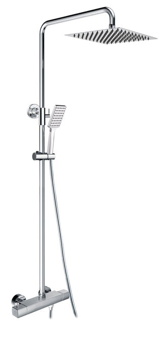 LLUVIBATH CO0381200S084029 NIZA Columna Ducha Termostática Cromo