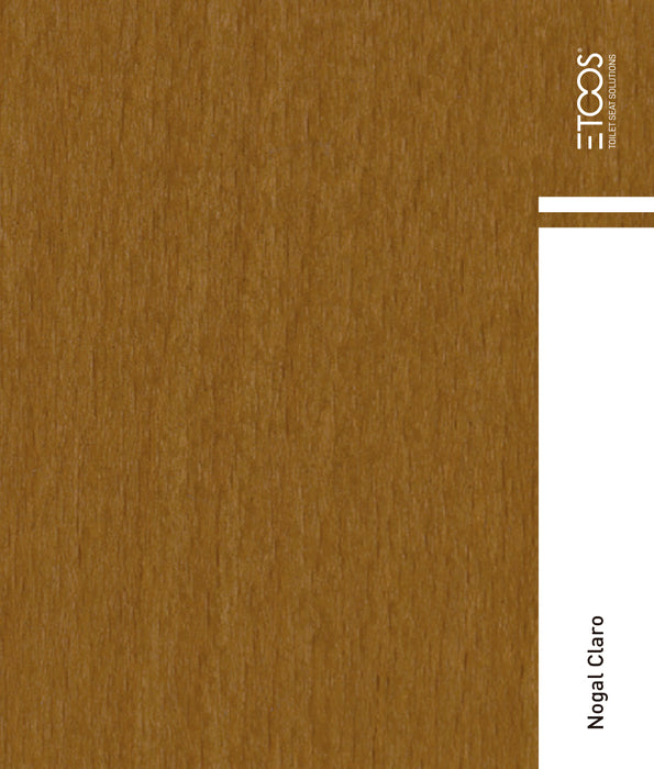 ETOOS 02082102 GALA 2000 Tapa WC Gala Madera Nogal Claro