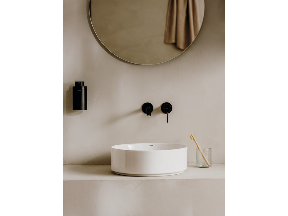 ROCA A5A359ENB0 ONA Grifo Monomando Lavabo Empotrable Negro Mate