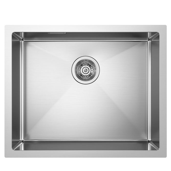 LLAVISAN L507344 ABSOLUT Fregadero de Cocina Rectangular 50x40 cm Acero Inox Cepillado