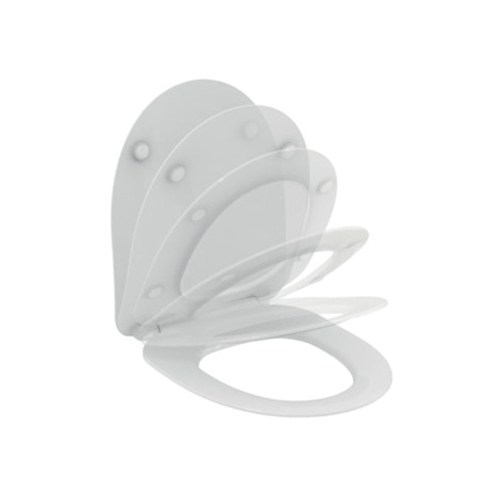 IDEAL STANDARD T467601 ILIFE A Thin WC Lid Soft Close White