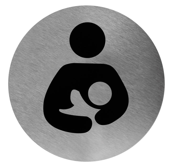 MEDICLINICS PS0006CS Señal Autoadhesiva para Puerta de Zona de Lactancia