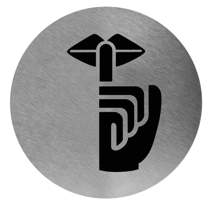 MEDICLINICS PS0008CS Señal Autoadhesiva de Silencio