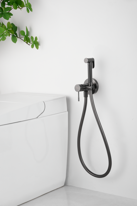 IMEX RDG053/BGM GÉNOVA Grifo Empotrado de Bidé Black Gun Metal