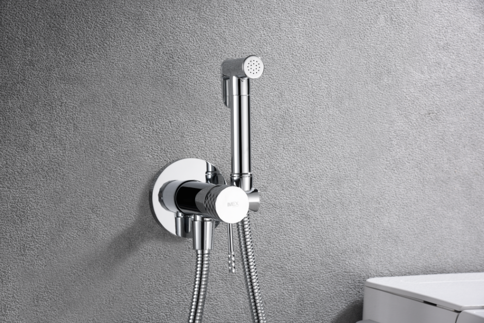 IMEX RDG053 GÉNOVA Grifo Empotrado de Bidé Cromo