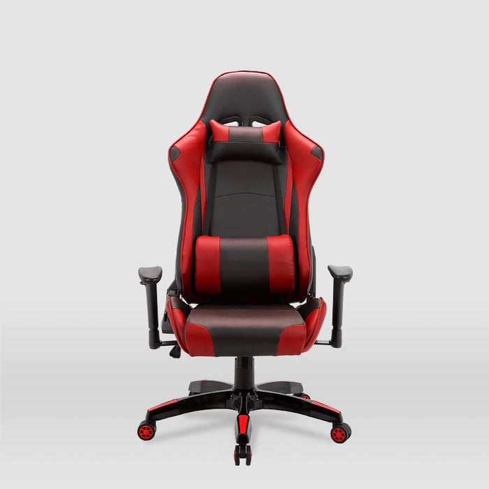 FURNITURE STYLE FS2487NGRJ REGINA Imitation Leather Gaming Chair Black/Red