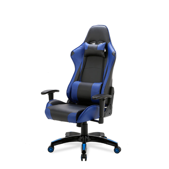FURNITURE STYLE FS2487NGAZ REGINA Imitation Leather Gaming Chair Black/Blue
