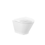 ROCA A3460NB000 THE GAP ROUND Rimless Compact Wall- Wall Hung Toilet Lidless Bowl Hidden Fixings White