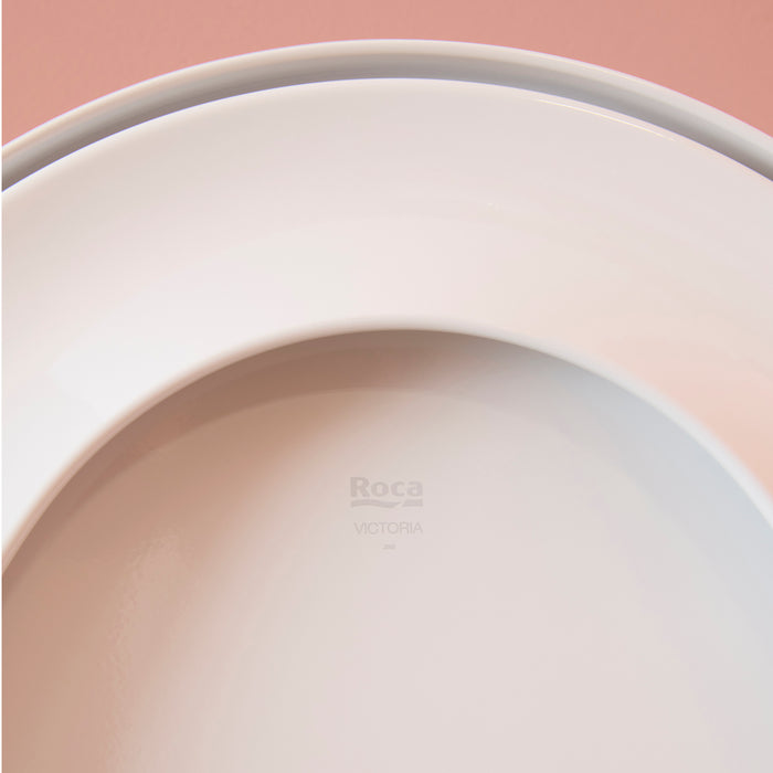 ROCA A801E62001 VICTORIA-N BTW Cover Seat WC Soft Close White