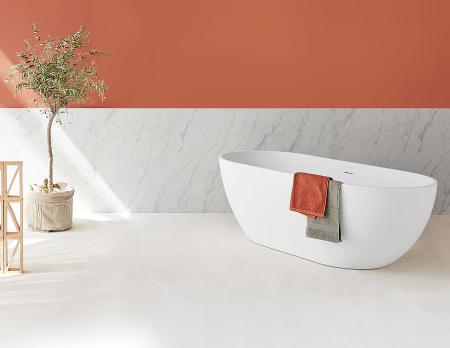 SANYCCES RONDO Bañera Exenta Blanco Mate