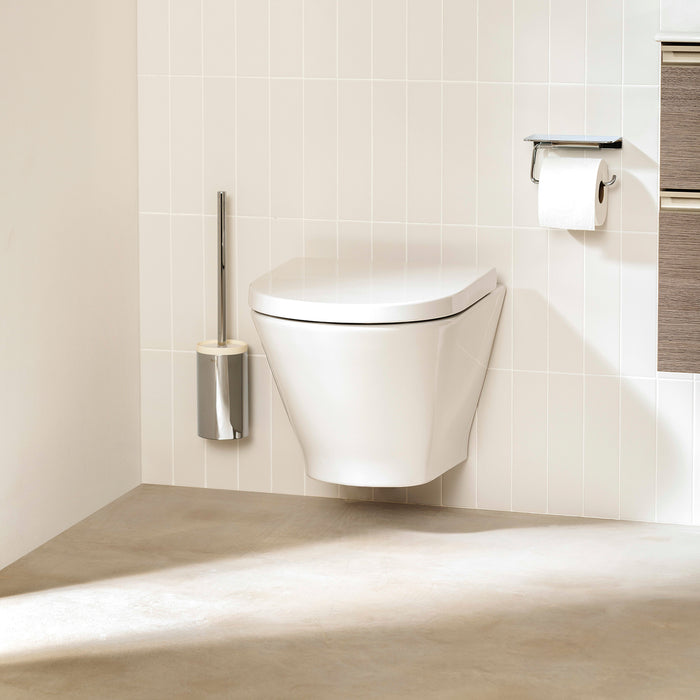 ROCA A3460NB000 THE GAP ROUND Rimless Compact Wall- Wall Hung Toilet Hidden Fixings White