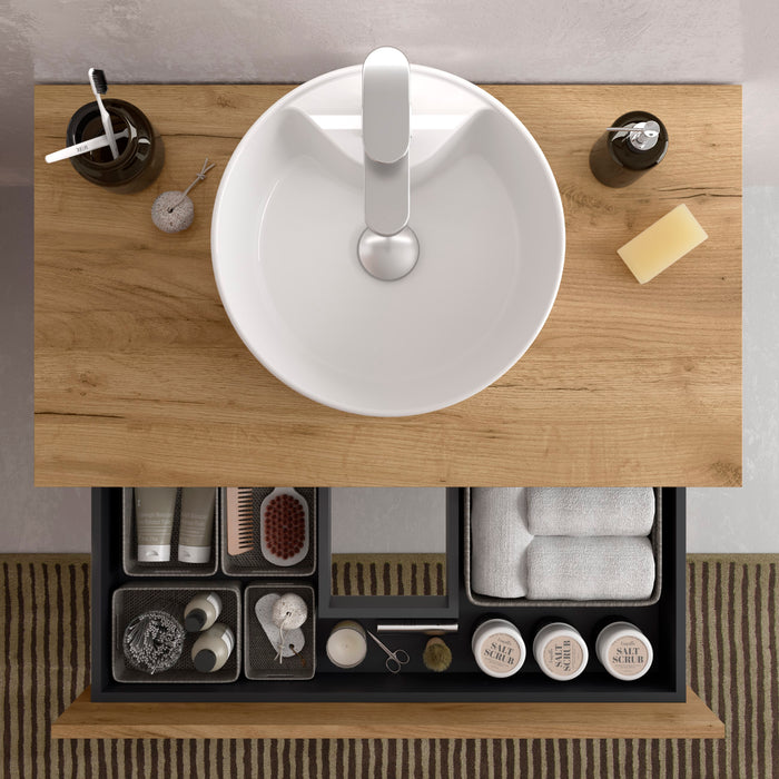 SALGAR BEQUIA Oak Furniture+Sink+Countertop