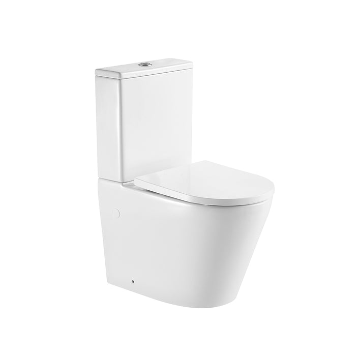 AQUORE 388904 TURÍN ECO BREEAM Rimless Toilet Complete White