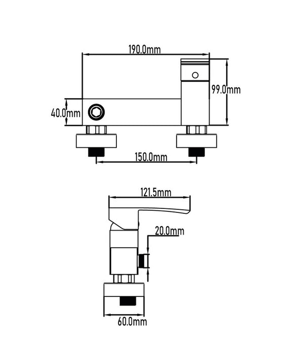 UNIVERSAL DE GRIFERÍA GS10042 OBI Grifo Monomando Ducha Cromo