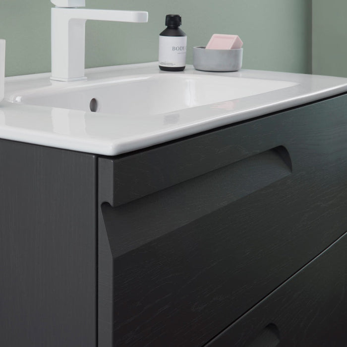 ROYO VITALE Complete Bathroom Furniture Set 3 Drawers Gray Nature