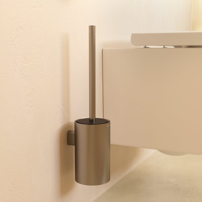 COSMIC ARCHITECT SP Matte Stainless Steel Wall Toilet Brush Holder