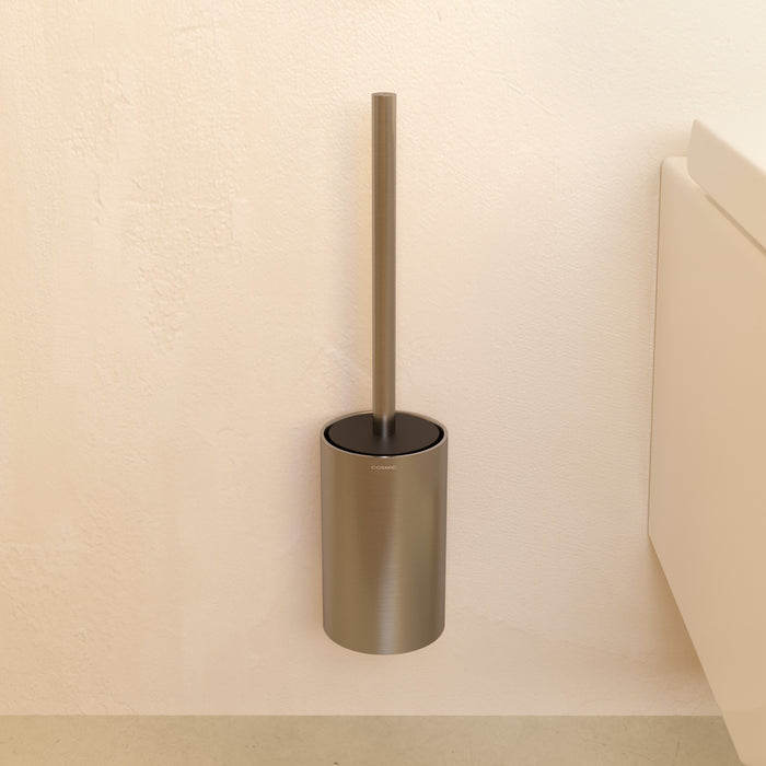 COSMIC ARCHITECT SP Matte Stainless Steel Wall Toilet Brush Holder