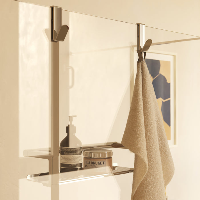 COSMIC ARCHITECT SP Double Hanging Shower Soap Dish Chrome