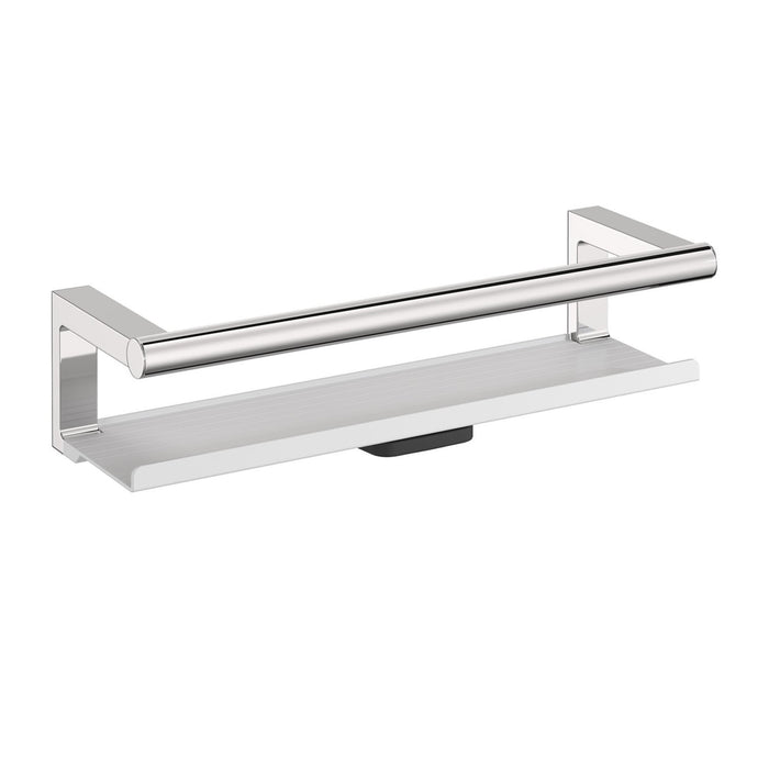 COSMIC ARCHITECT SP Shower Soap Dish With Glass Squeegee Chrome