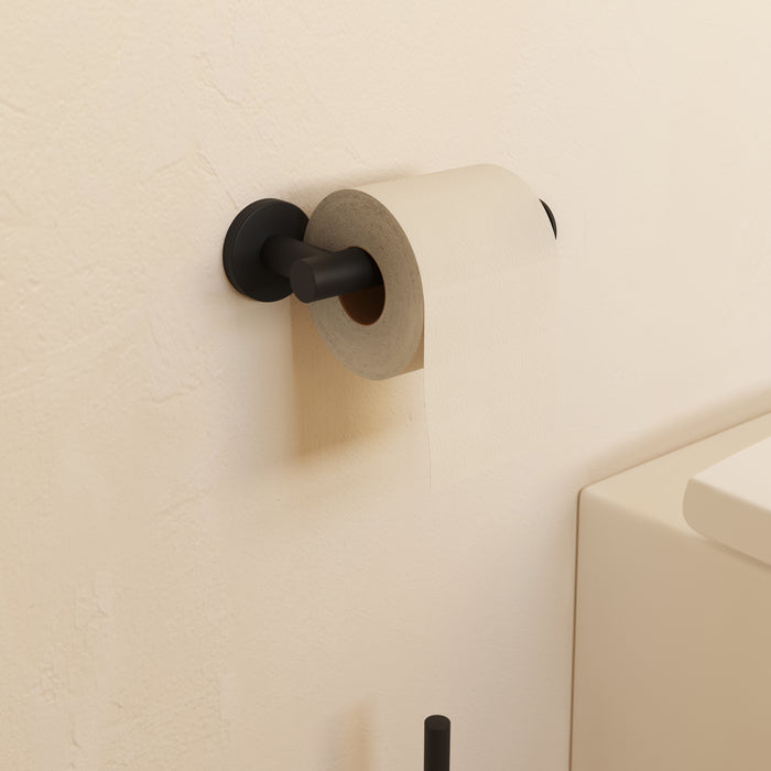 COSMIC ARCHITECT SP Toilet Paper Holder Without Lid Matte Black