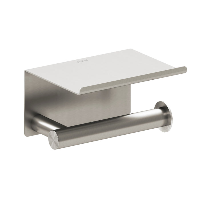 COSMIC ARCHITECT SP Toilet Paper Holder With Matte Stainless Steel Lid