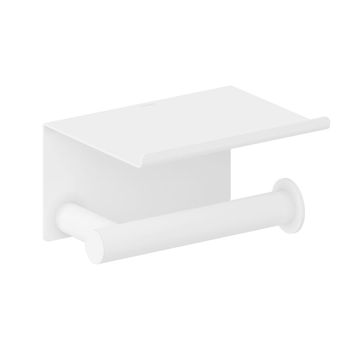 COSMIC ARCHITECT SP Toilet Paper Holder With Matte White Lid