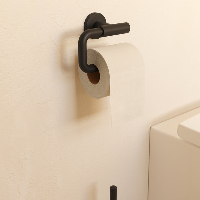 COSMIC ARCHITECT SP Toilet Paper Holder Without Lid Matte Black