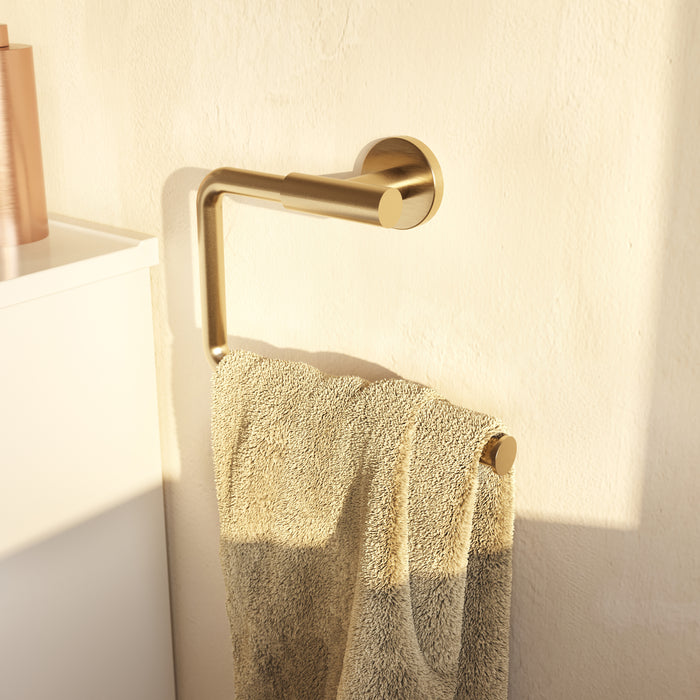 COSMIC ARCHITECT SP Towel Rack Hoop PVD Brushed Gold