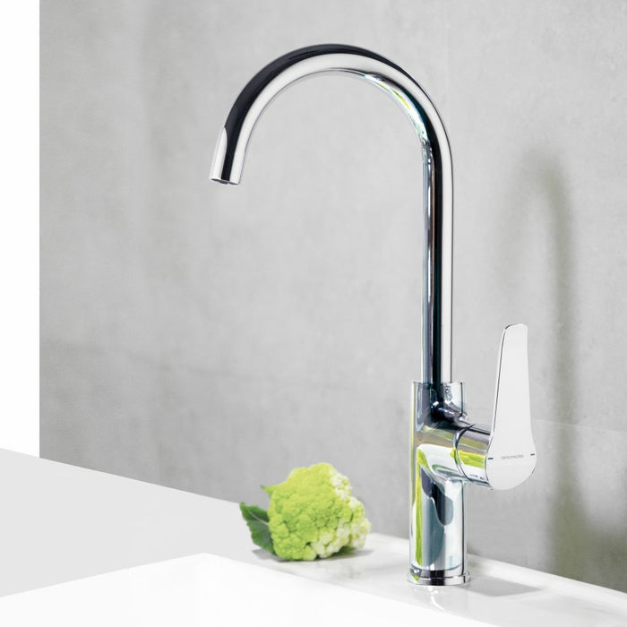 RAMONSOLER 640602 YPSILON PLUS Single-lever Sink Faucet Swivel Spout Chrome