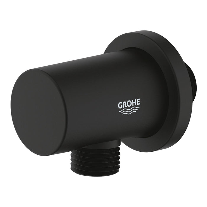 GROHE 22 118 KF0 RAINSHOWER Codo de Salida de 1/2" Negro Mate