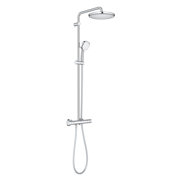 GROHE 26 670 000 TEMPESTA COSMOPOLITAN SYSTEM 250 Thermostatic Tap Large Shower Chrome