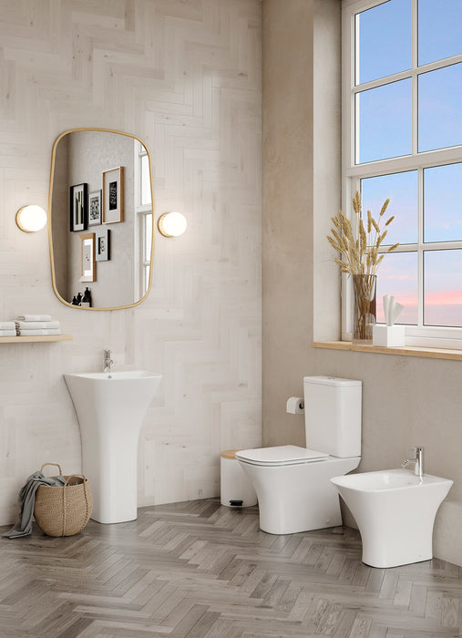 FOSSIL NATURA 01183 KOAP Open Floor Standing Bidet White