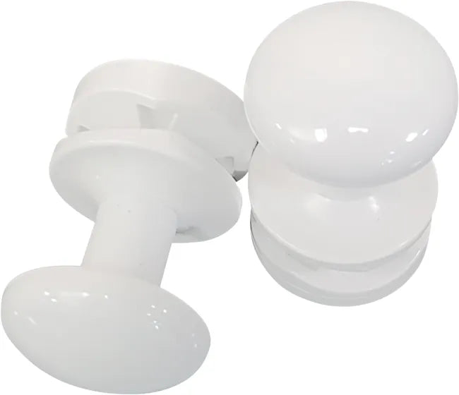 ARCOBAÑ 00PSB  Juego 2 Perchas Secatoallas Blanco