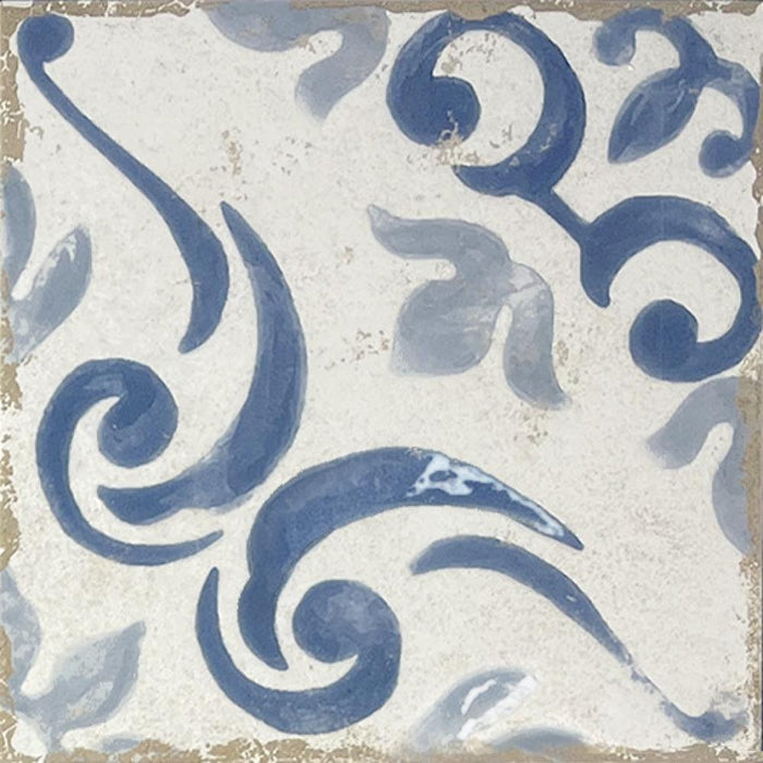 DUNE BARRAQUETES AZUL 20x20 Porcelánico