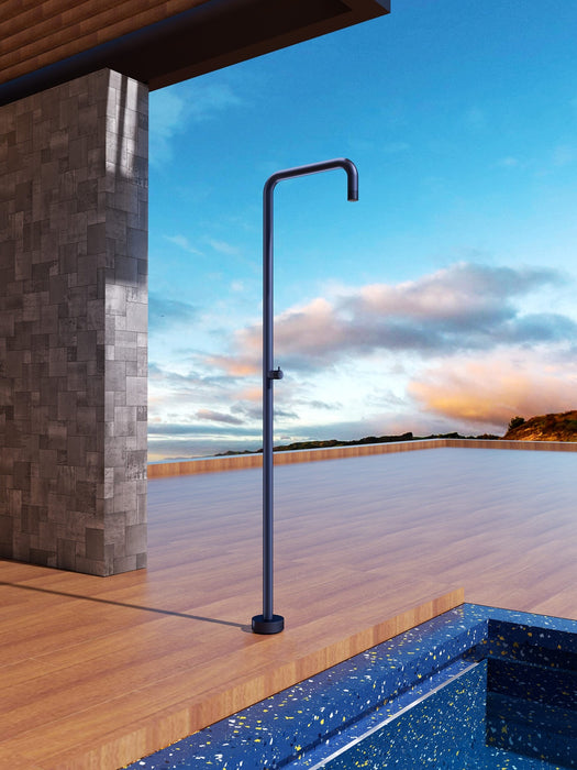 POOLIMEX GPU010/AAO UTAH Grifería De Piscina Acero S.316 Azul Oceano