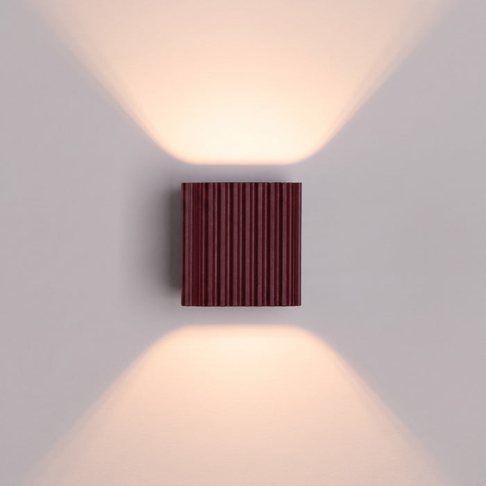 SOLLUX SL.3070 Lámpara De Pared Riff Burdeos G9