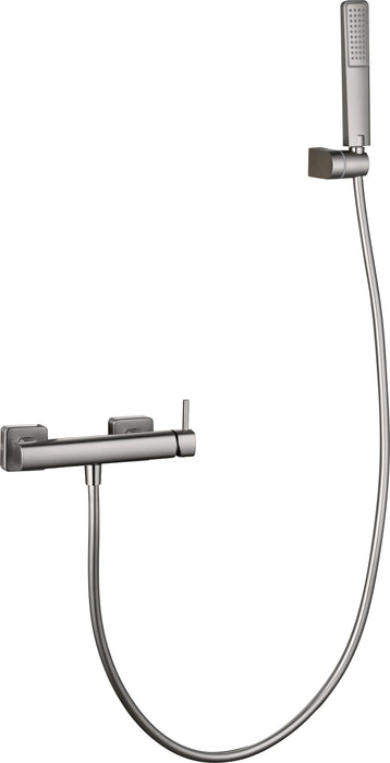 IMEX BDT064-5NQ TOSCANA-AREZZO Monomando Kit Ducha Niquel