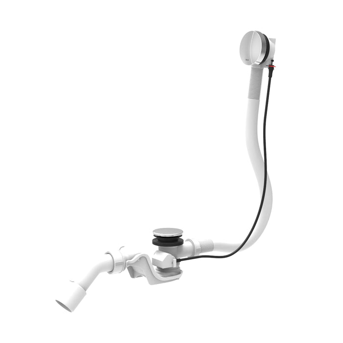 ROCA A506404600 AQUA Conjunto Desagüe Automático Ø 52 Mm para Bañeras con Sifón Cromo