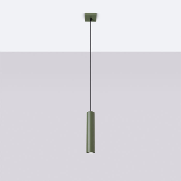 SOLLUX SL.1484 Lámpara colgante LAGOS 1 verde oliva verde oliva