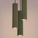 SOLLUX SL.3185 Lámpara Colgante Rayo 3P Verde Oliva