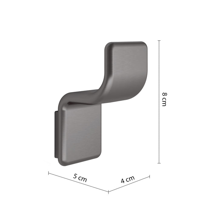 GEDY A9268100000 IL GIGLIO Percha gun metal