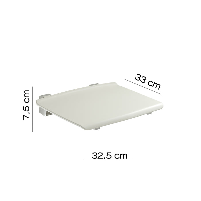 GEDY 21820200000 TIP Asiento para ducha abatible blanco