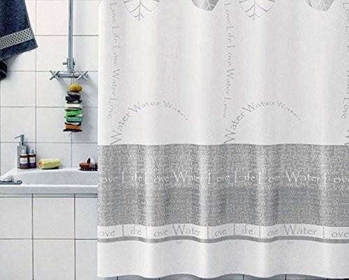 GEDY 7124062930 Cortina Vinyl G-Leaves Spread Silver 240X200